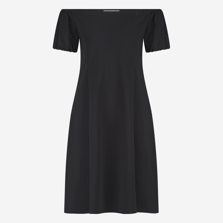 Goldie dress technical jersey | Black