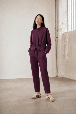 Umbretto pants technical jersey | Cherry