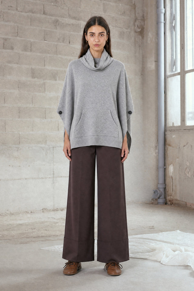 Sirmione viscose flair pants | Moro