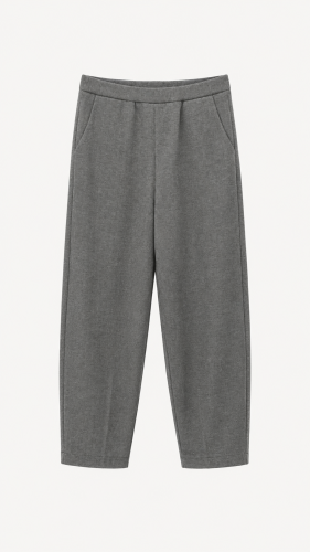 Viscose barel Pants | Grey
