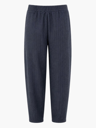 Viscose barel Pants | Blue