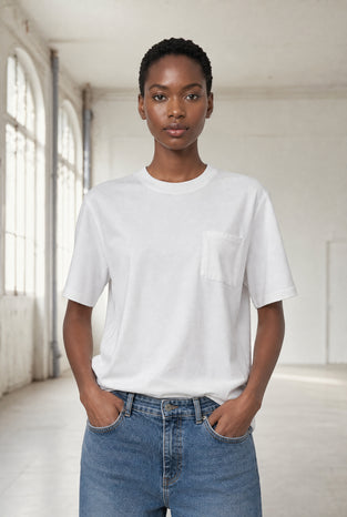 Zoe basic t-shirt | White