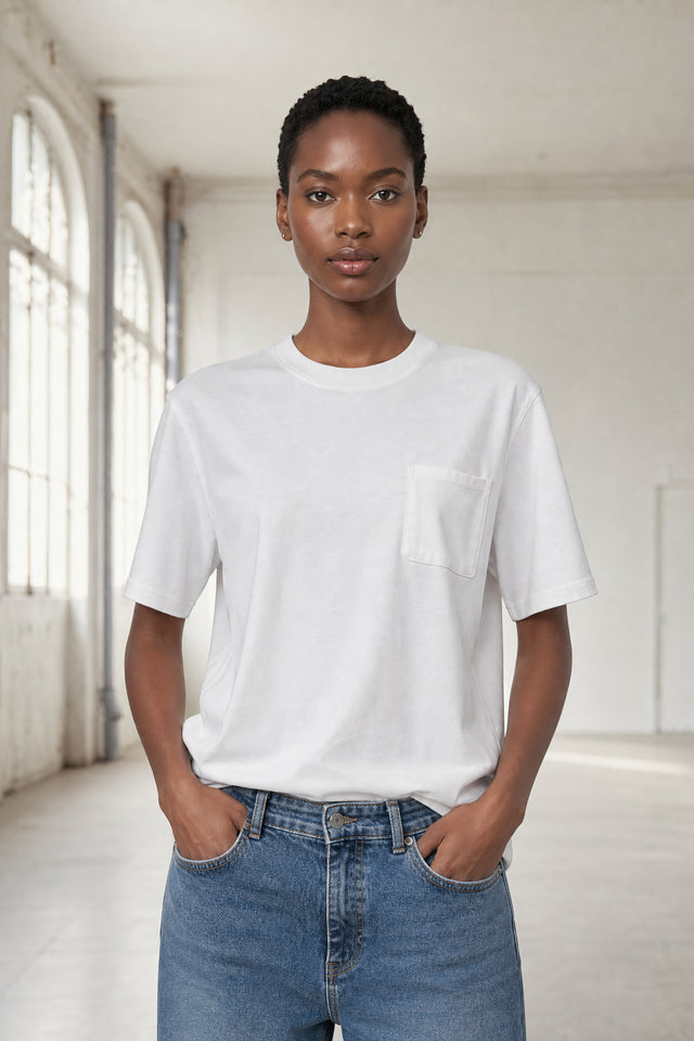 Zoe basic t-shirt | White