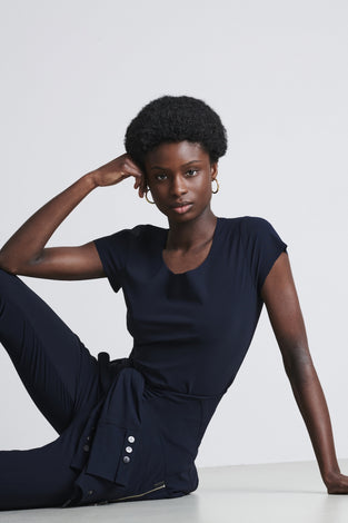 T shirt Sara easy wear Technical Jersey | Blue