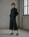 Sirmione viscose flair pants | Black