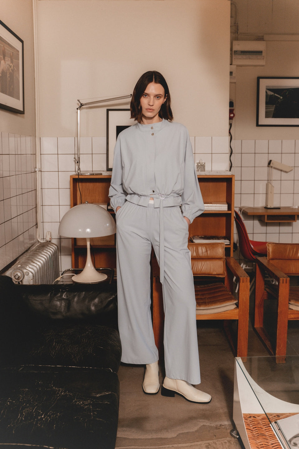 Els pants technical jersey | Light Blue