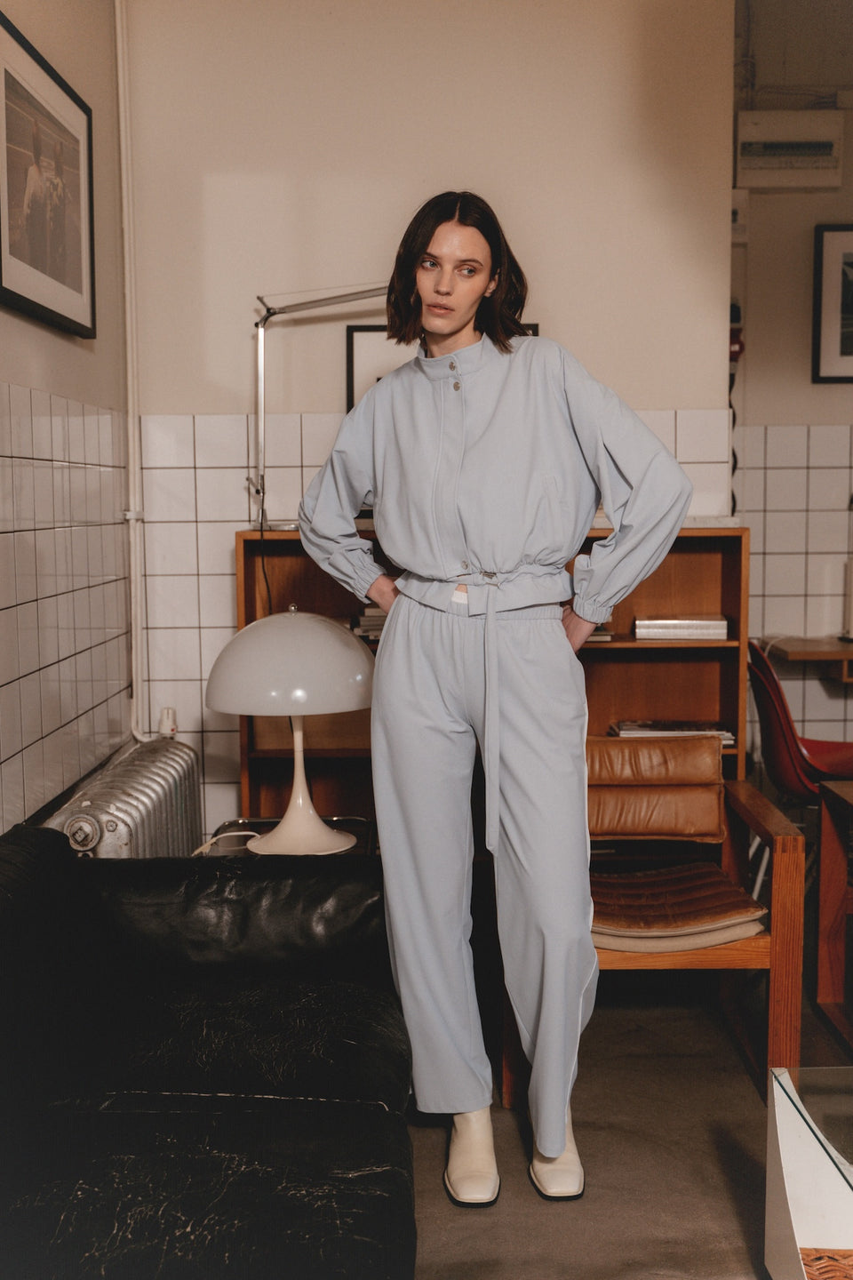 Els pants technical jersey | Light Blue