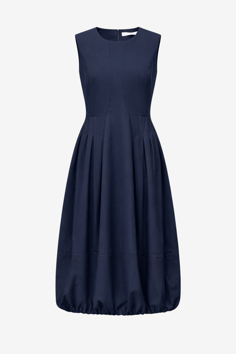 Heide dress technical jersey | Blue