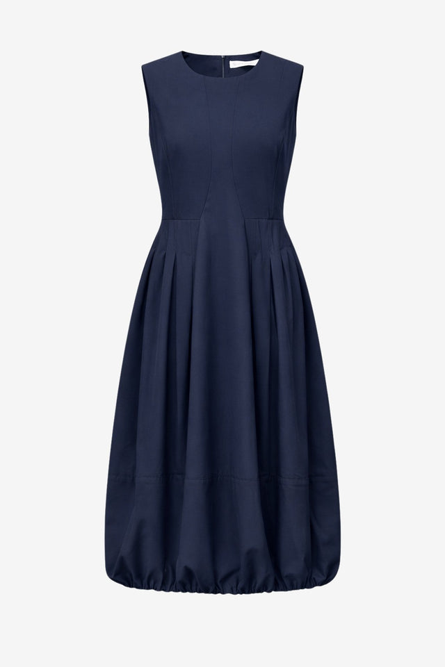 Heide dress technical jersey | Blue