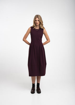 Heide dress technical jersey | Cherry