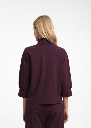 Maren top technical jersey | Cherry