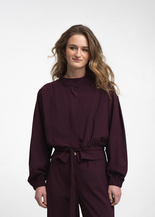 Ian jacket technical jersey | Cherry