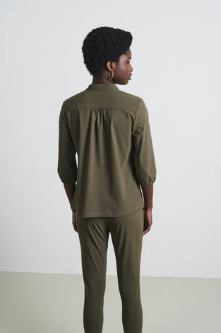 Blouse Bella Technical Jersey | Army