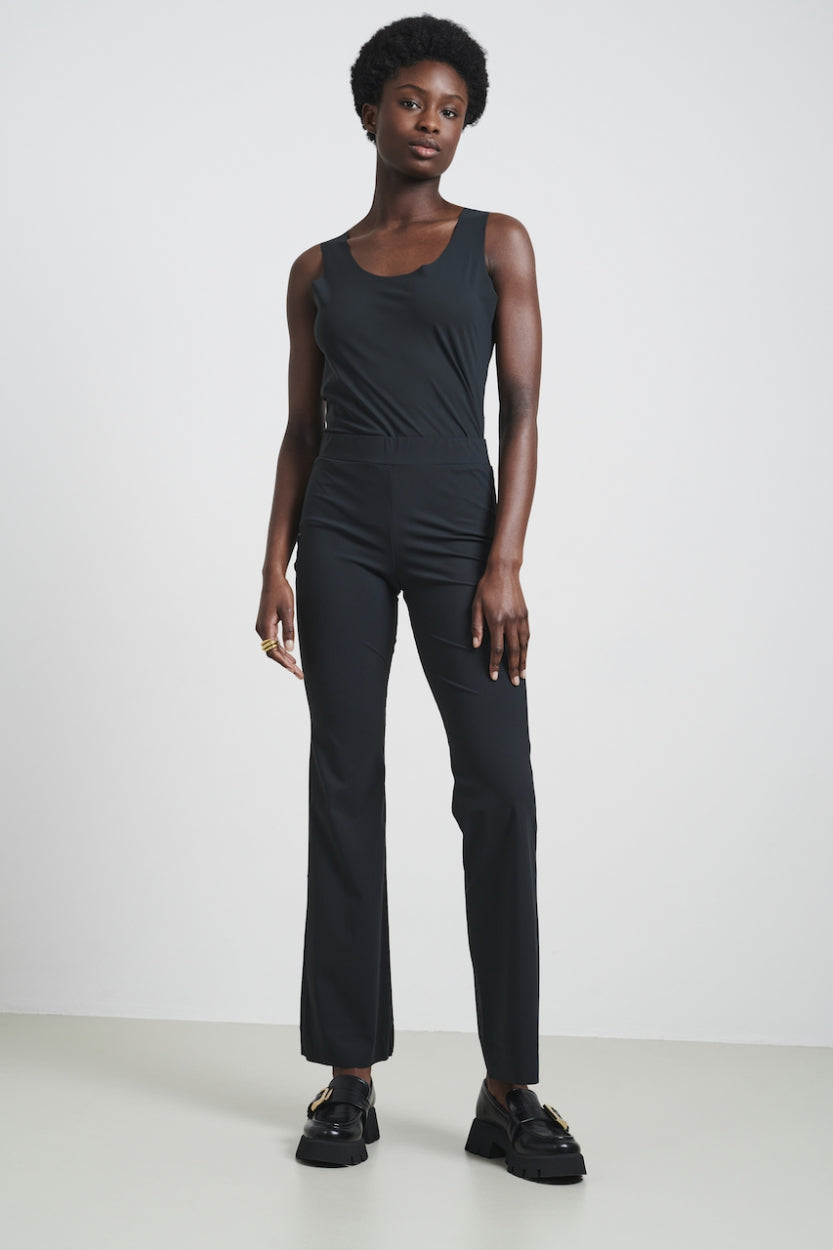 Pants Eliya Easy Wear flair Technical Jersey | Grigio Notte