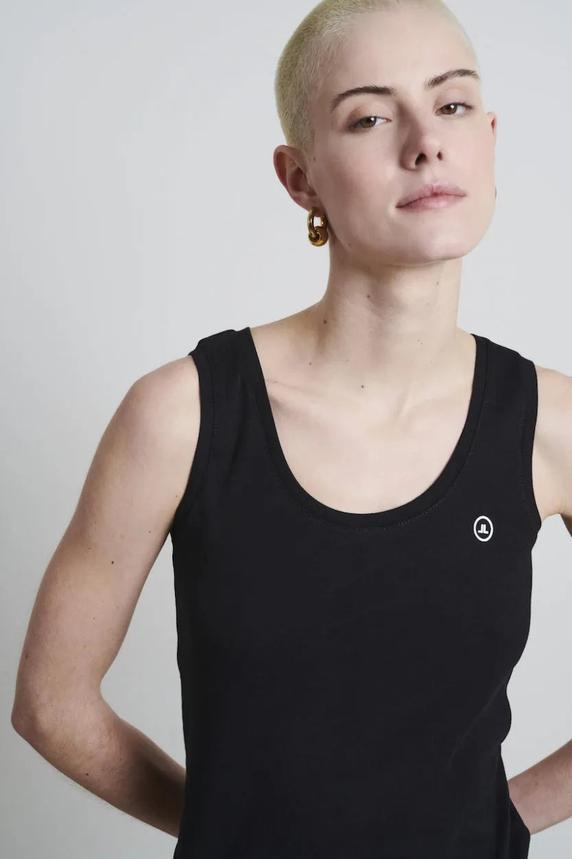 Top rips Easy Wear Organic Cotton | Black