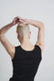 Top rips easy wear Organic Cotton | Black