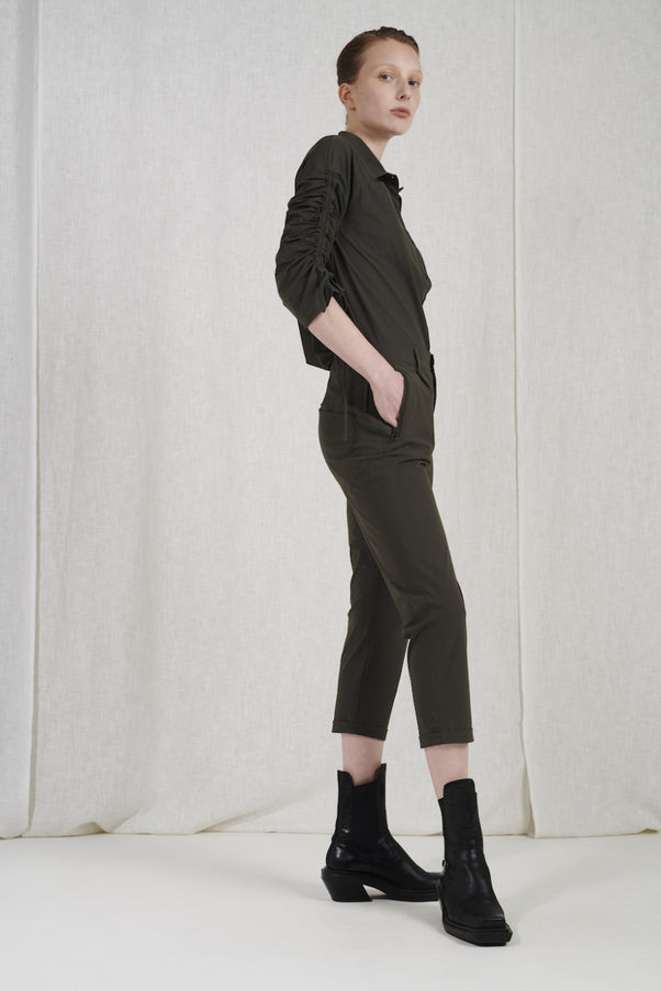 Blouse Regina Technical Jersey | Army