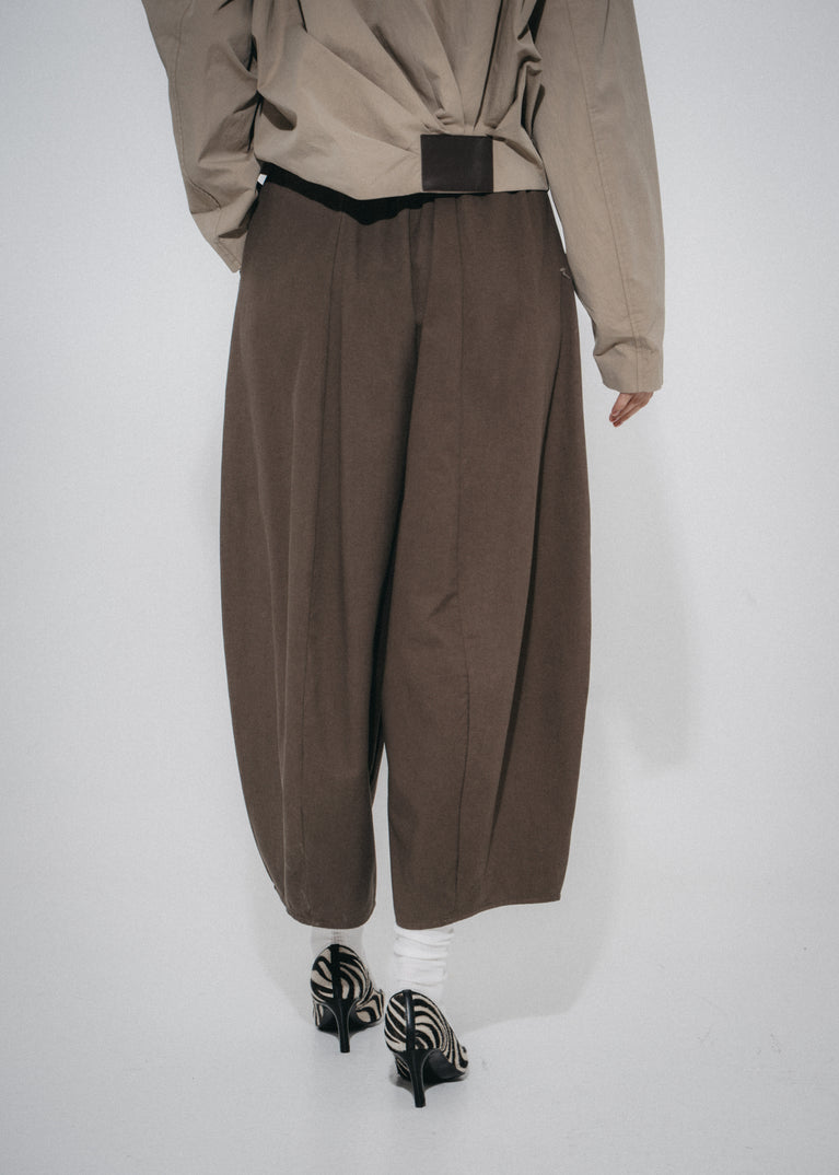 Pulse baggy lyocell pants | Army