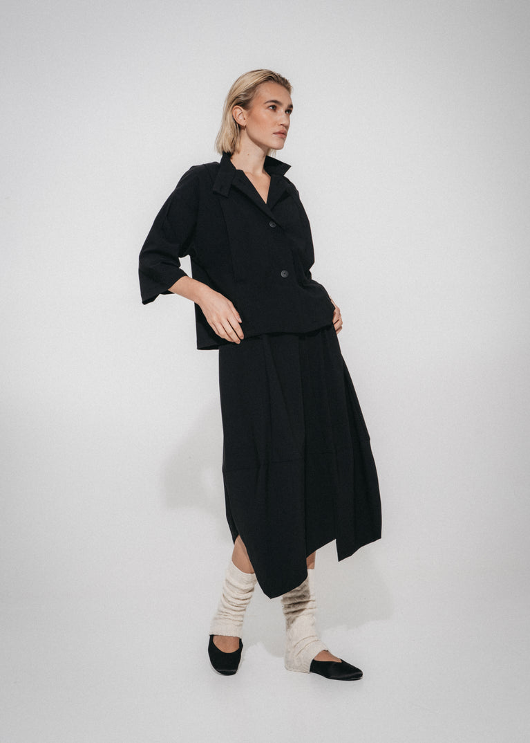 Natasha skirt Sensitive tech fabric | Black