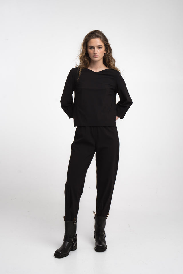 Benot pants technical jersey | Black