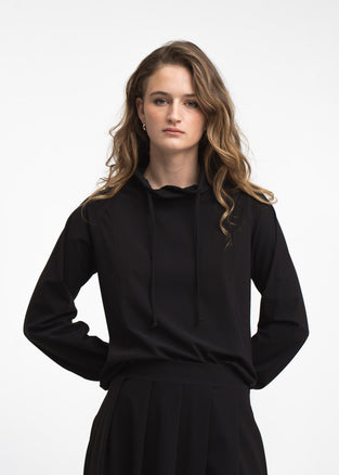 Maren top technical jersey | Black