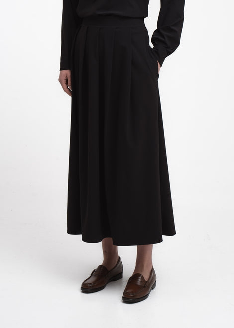 Mercedes skirt technical jersey | Black