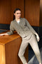 Blazer Luciana Technical Jersey | Beige