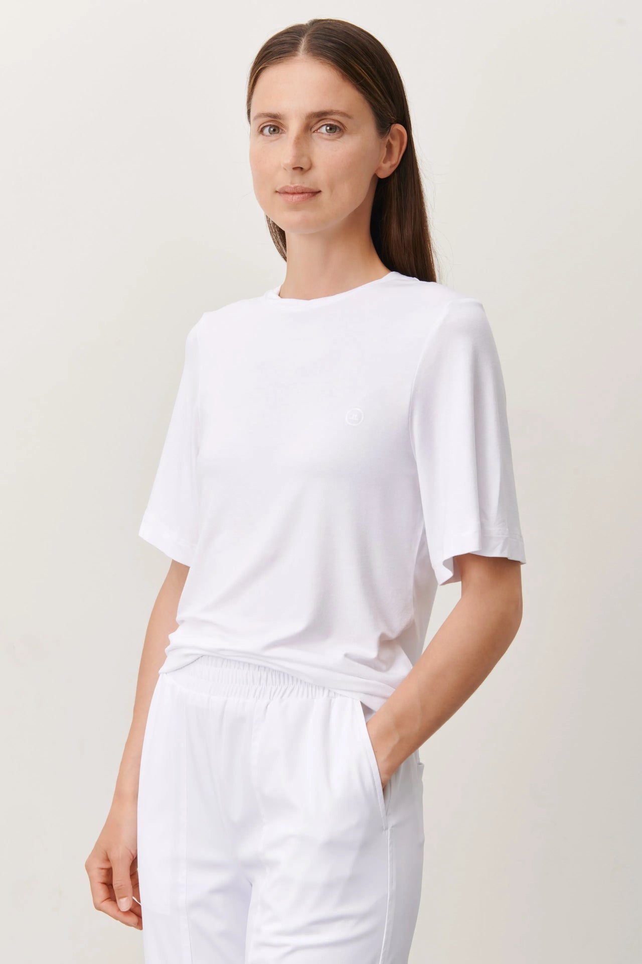 T-Shirt logo | White