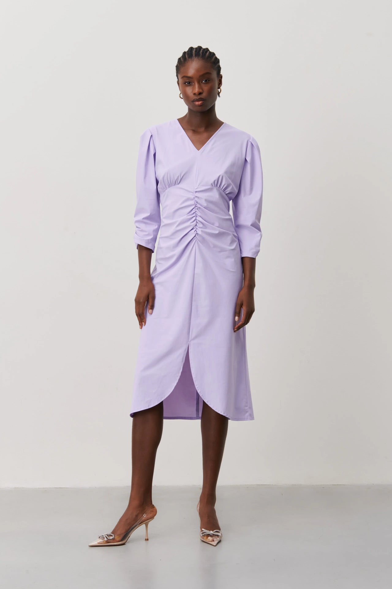 Hilde Dress Technical Jersey | Lila