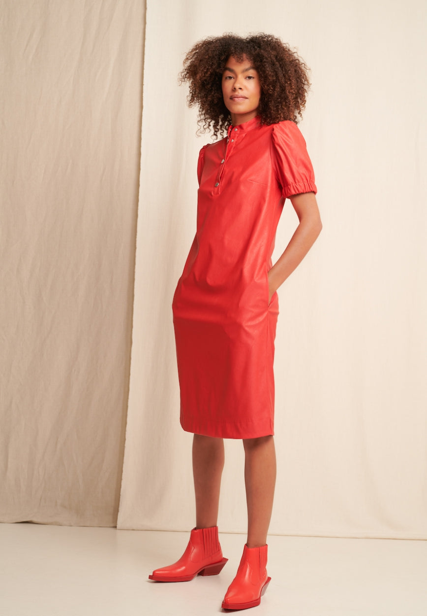 Monica Dress | Red