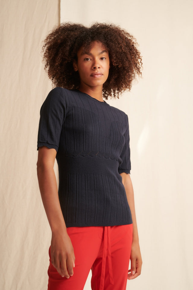 Camille Top | Blue
