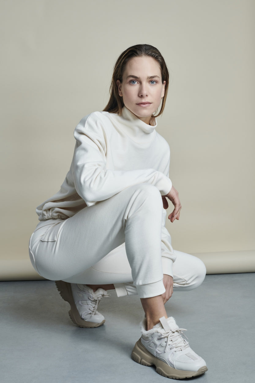 Sweat Polo | Ecru