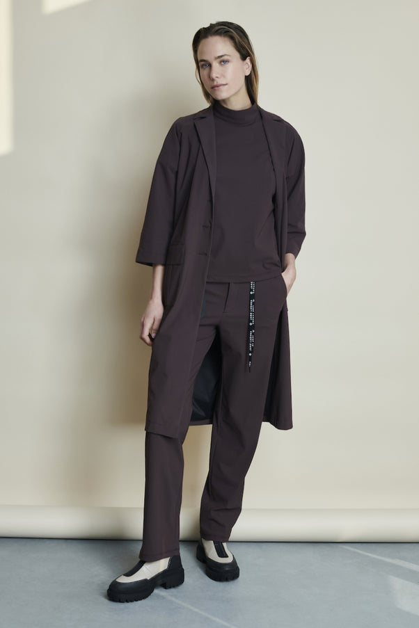 Blazer Luciana Long Technical Jersey | New Brown