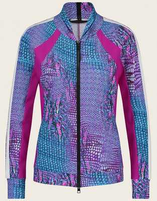 JL Jacket V03 | Fuxia/White