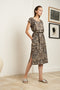 Dress Eva | Brown snake