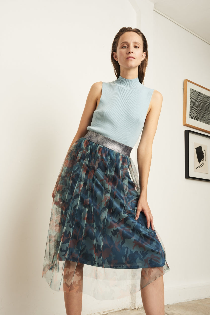 Skirt Xena | Blue denim
