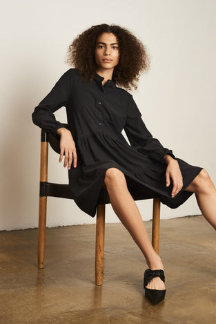 Dress Anna Short | Black