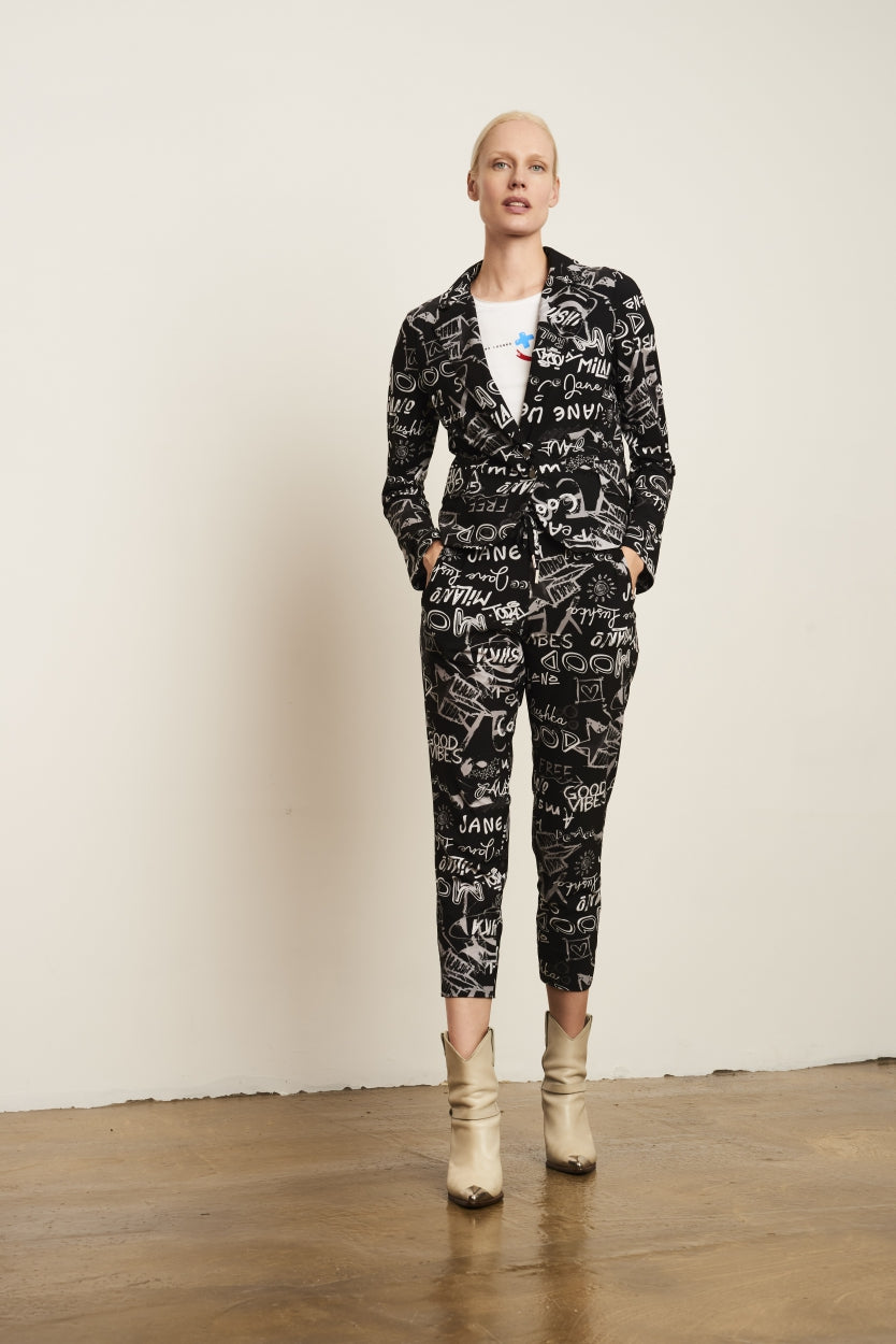 Pants Adda | Black White