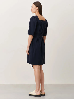 Jassi Dress Technical Jersey | Blue