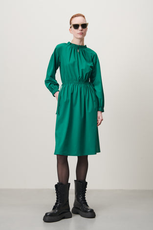 Iris Dress Technical Jersey | Green