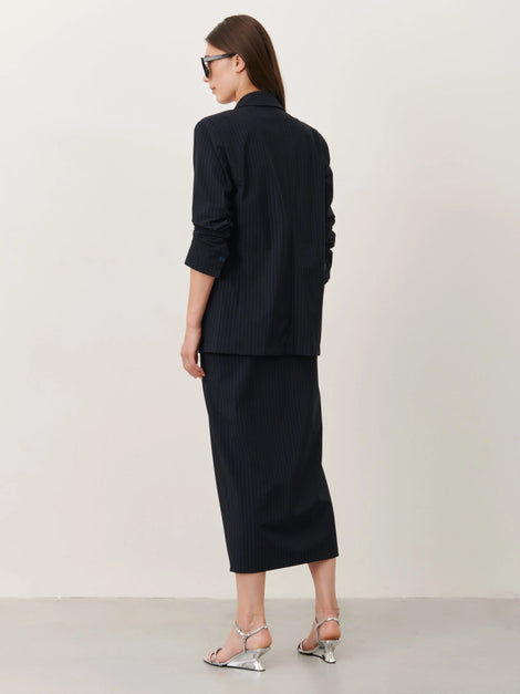 Laris Blazer Technical Jersey | Blue