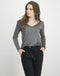 Grace V-Neck | Black