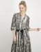 Dress Anna | Brown snake