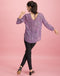 Evie Tie Top Animal | Fuxia