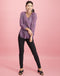 Evie Tie Top Animal | Fuxia