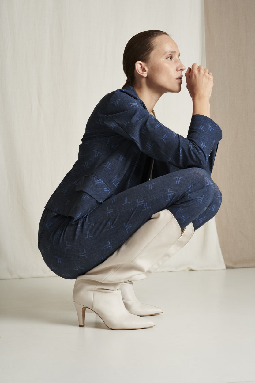 Blazer Atina Technical Jersey | Blue