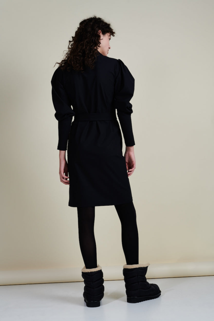 Dress Lies Technical Jersey | Black