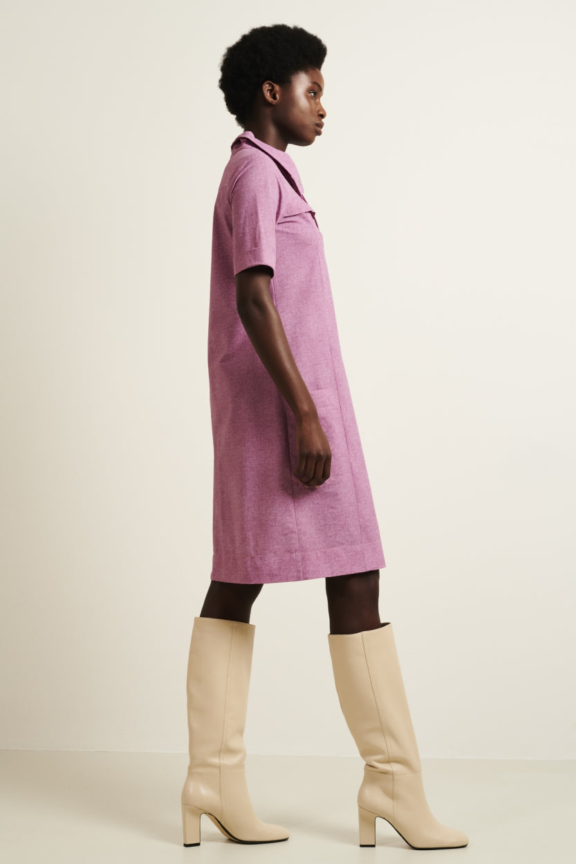 Dress Stella Technical Jersey | Rose