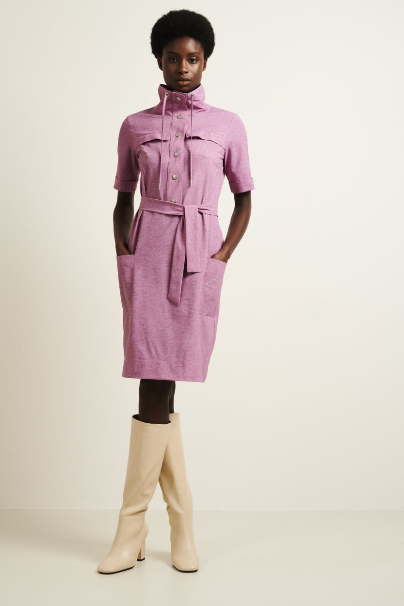 Dress Stella Technical Jersey | Rose