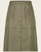 Leather Skirt Viki | Army